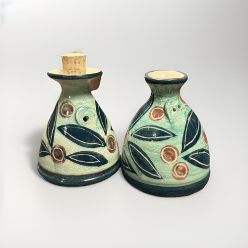 Vintage rye pottery - salt, &