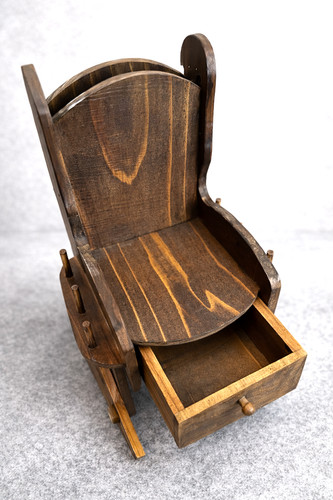 Wood musical rocking chair - rocking,