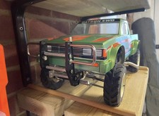 Rare vintage Datsun 4WD kyosho 1980 nitro rc car comes with everything