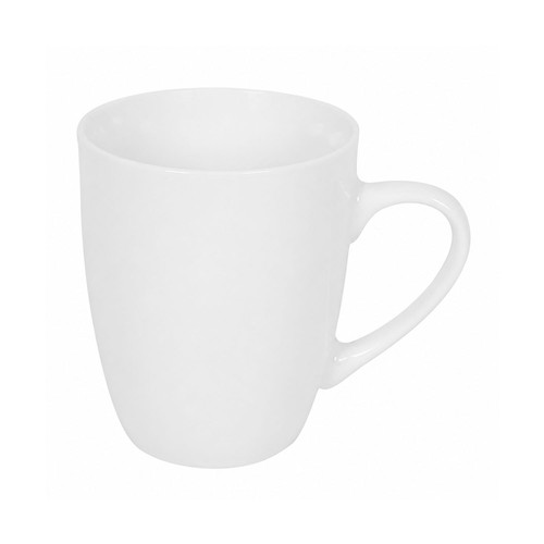 Mug 270ml white - round, handle