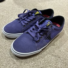 Fallen Footwear Bomber Skate Shoes - UK7 US8 - Purple Suede & Canvas. NEW & RARE