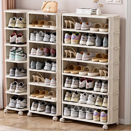 Tier shoe rack plastic - 4-7,