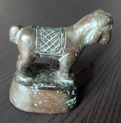 Rare goat opium weight - goat,