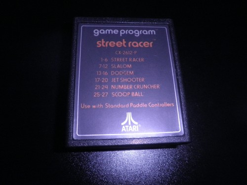 Atari 2600 street racer - street,