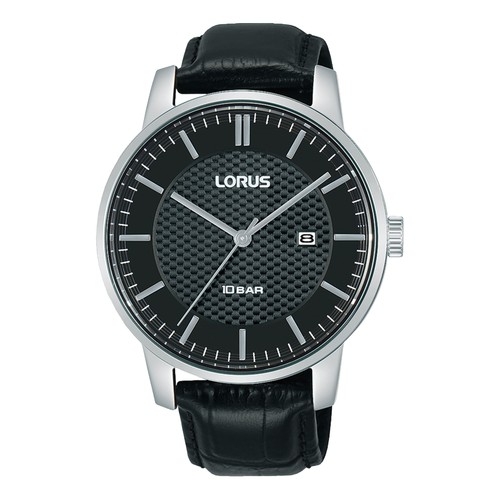 Lorus gents quartz - lorus, black