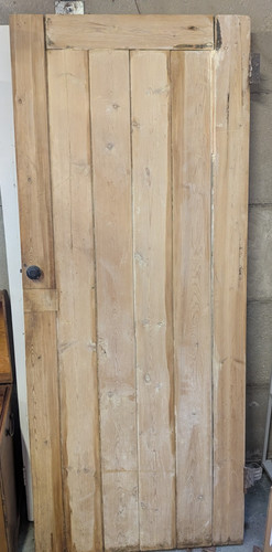 Lovely old pine door - pine,