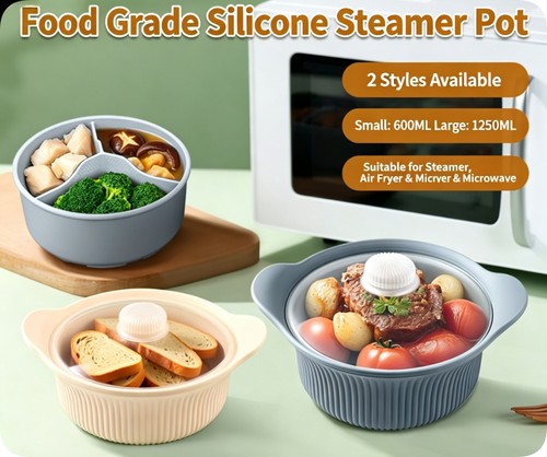 Food grade silicone steamer - silicone,
