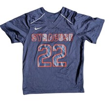 Syracuse Orange College Football Jersey Youth Medium Navy See Measurements 
