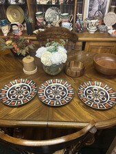 6 Royal Crown Derby Plates Old