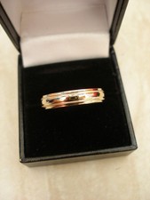 GENTS 9 CARAT YELLOW 5MM GOLD