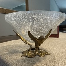 Vintage Brass Angel Cherub