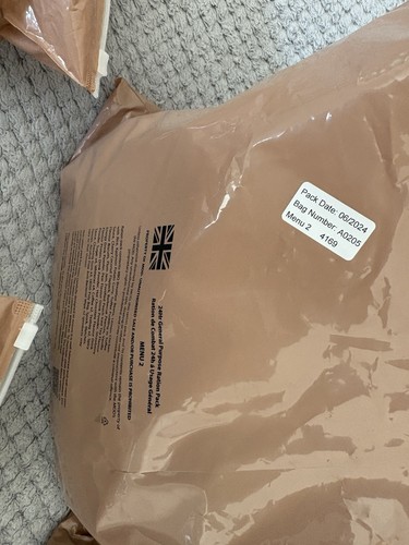 British army military - british, ration