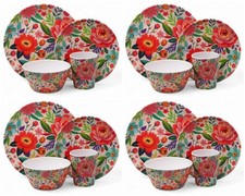 16pc Melamine Dinner Set