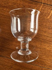 One Pair of Dartington Crystal Regency Large Wine Goblets in Excellent Condition