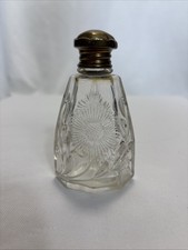 Vintage Etched Floral Glass