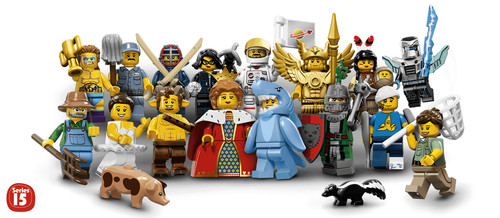 Lego minifigures series - lego,