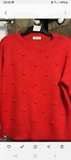 b47 ladies top papaya size large bubble new no tags matalan