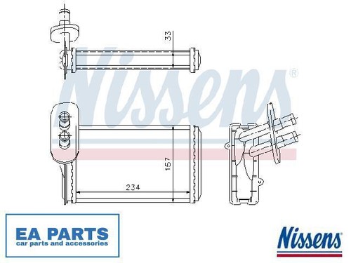 Heat exchanger interior - exchanger,,