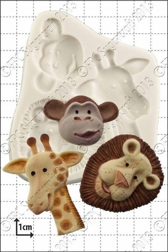 Silicone mould safari - silicone,