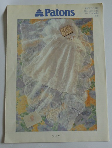 Knitting pattern christening