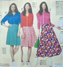 March 2024 Prima Smock Top Dress Sewing Pattern Multi-Size UNCUT