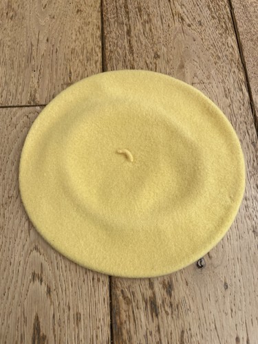 Kangol yellow felted - kangol, wool