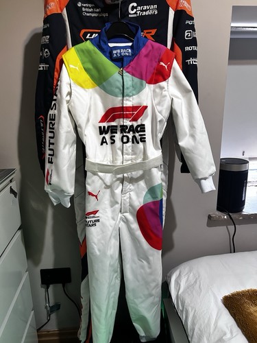 This puma race suit - is,