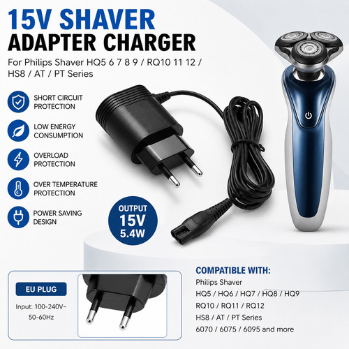 15v shaver charger cable for - cable,