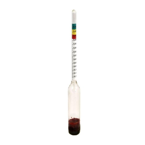 Triple scale hydrometer for - scale,