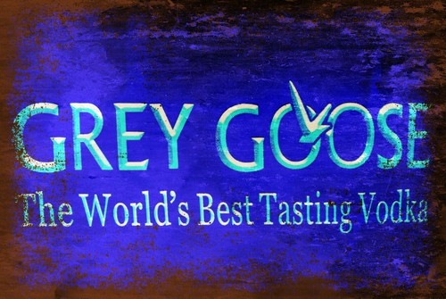 Grey goose vodka advert aged - grey,