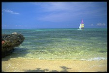 328033 Hobie Cat Negril A4 Photo Print