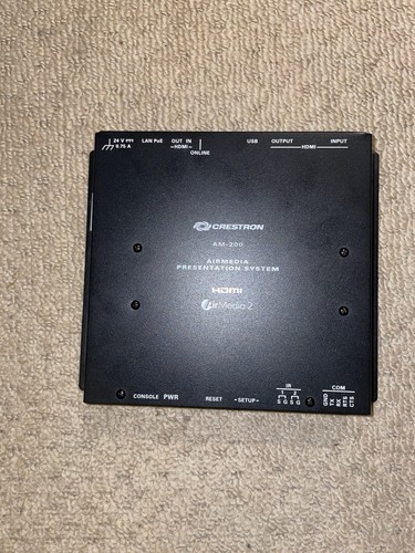 Crestron 200 airmedia - crestron, am-200