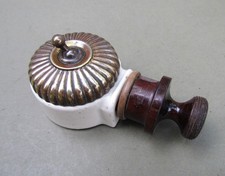 Vintage Ceramic & Brass Jelly