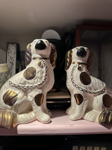 Staffordshire dog mantle - staffordshire,
