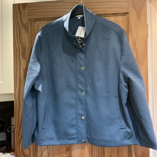 Bon marche blue - marche, suede