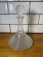 Vintage Cut Crystal Decanter
