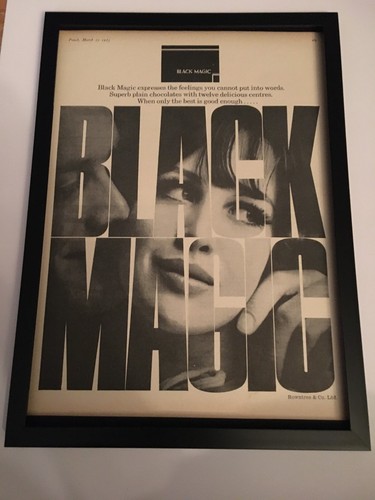 Black magic chocolates - black,