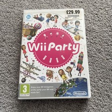 Wii Party (Nintendo Wii, 2010) Game With Manual