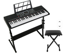 BD Music Multifunctional Electronic Keyboard Electronic Organ 61 Keys Digital