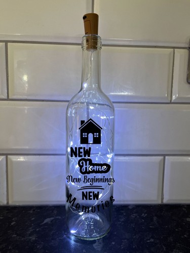 Led light bottle - light, up