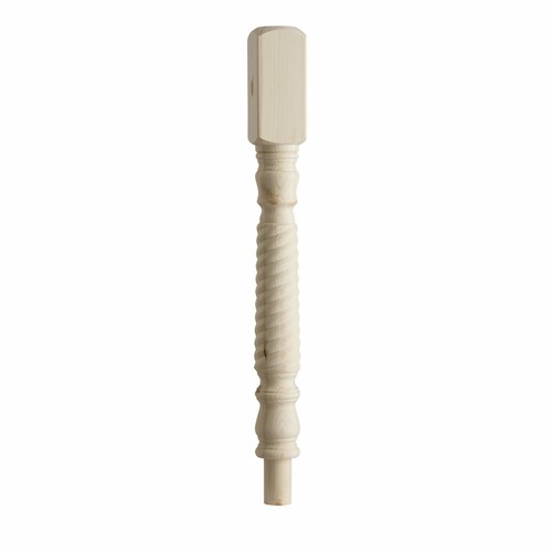 Staircase newel post barley - post,