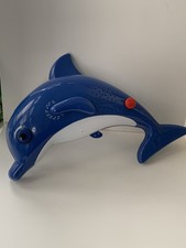 VINTAGE Novelty dolphin RADIO AM(MW)-FM BAND+ Siren alarm ￼