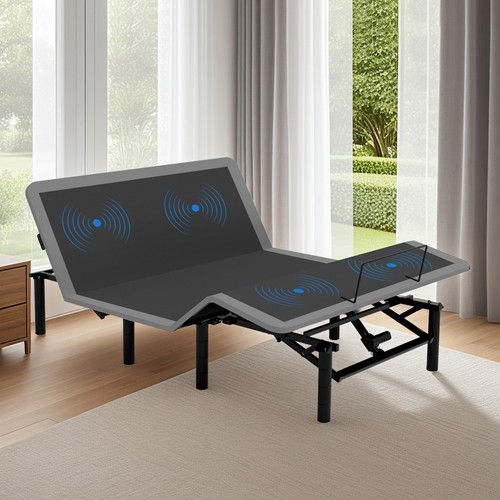 Queen adjustable bed frame - bed,
