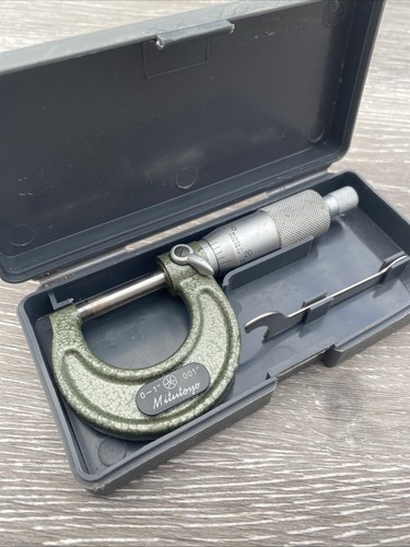 Mitutoyo 1 micrometer - mitutoyo,