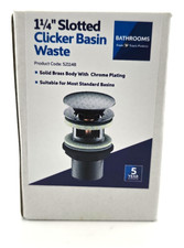 iflo Slotted Clicker Basin Waste 1 1/4in / NEW