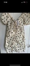 Topshop polka dot spot ruched - polka,