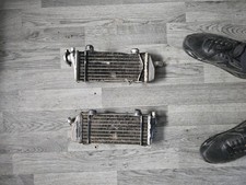 KTM PAIR OF GENUINE RADIATORS