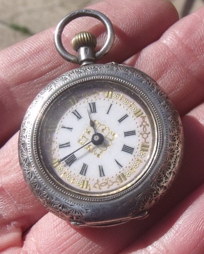 Pretty ladies antique silver - ladies,