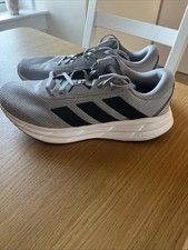 Adidas 2024 Galaxy 7 Trainers Uk Size 9 Grey and Black Excellent Condition Used