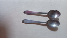 2 Hallmarked Silver Teaspoons